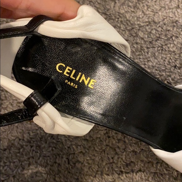 Celine triangle twist open toe sandal - Picture 7 of 8